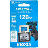 Kioxia Exceria G3 microSDXC V30 160mB/s 128GB