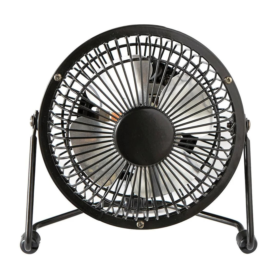 Equatio Compact Usb Metal Table Fan 15W