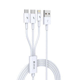 Devia 3in1 Micro, Usb-C and Lightning 1.2m Cable