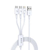 Devia 3in1 Micro, Usb-C and Lightning 1.2m Cable