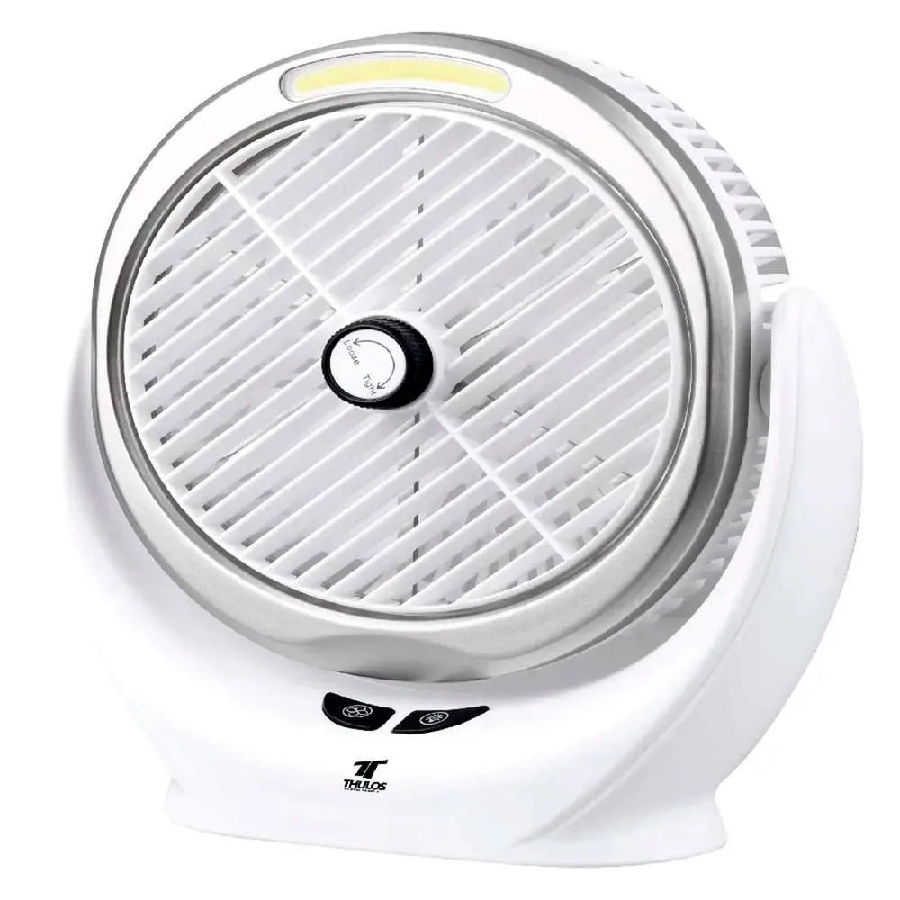 Thulos TH-FN376L Rechargeable Desk Fan with LED Light
