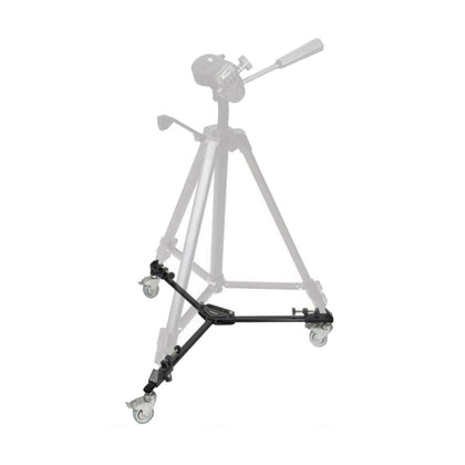 Polaroid Folding Tripod Dolly with Handle and Deluxe Carrying Case