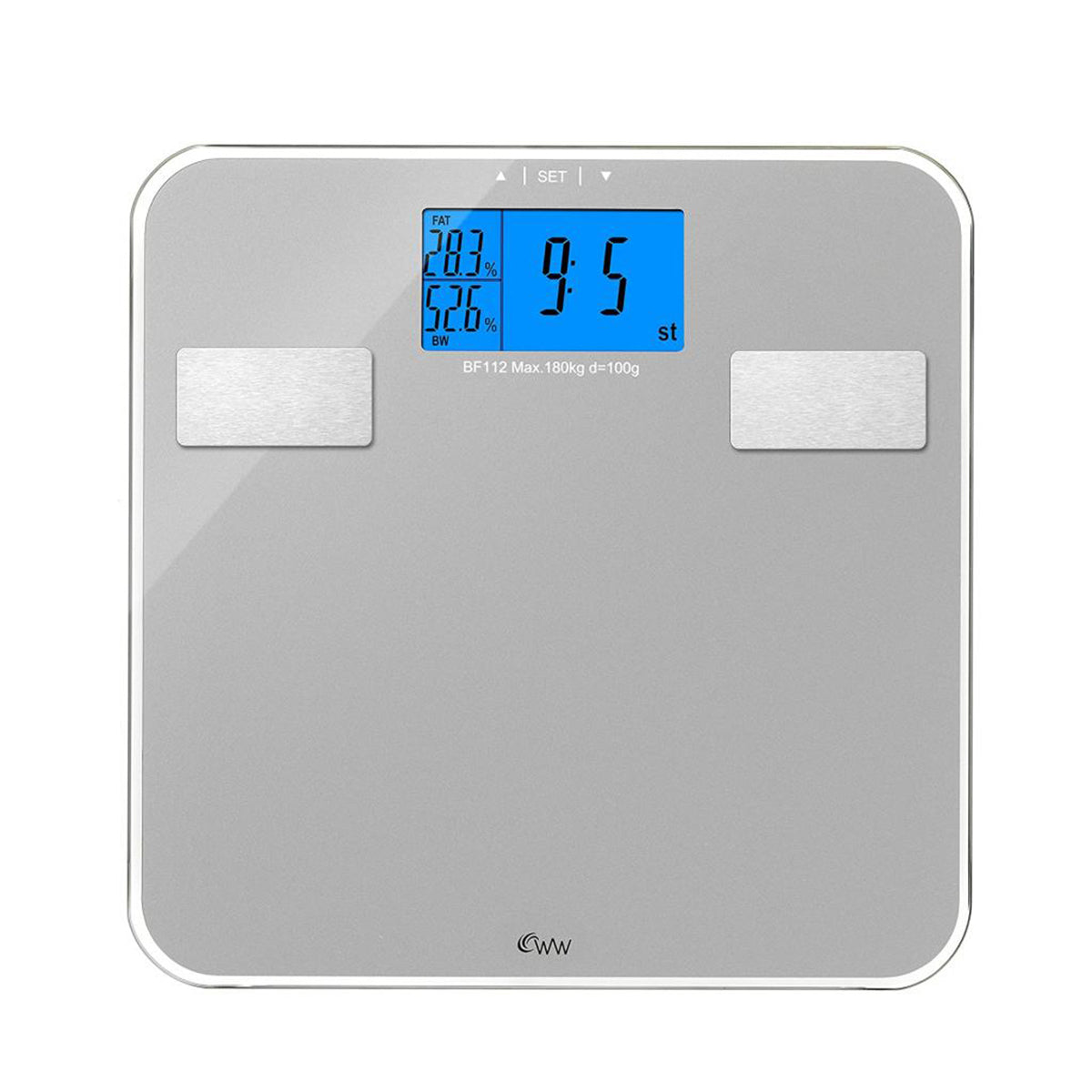 Weight Watchers Electronic Precision Body Analyser Glass Scale 8939U