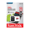 SanDisk Ultra 16GB microSDHC card Class 10, UHS-I A1 rating, SD adapter