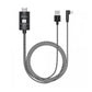 DEVIA STORM SERIES HDMI CABLE (HDMI TO LIGHTNING) – BLACK
