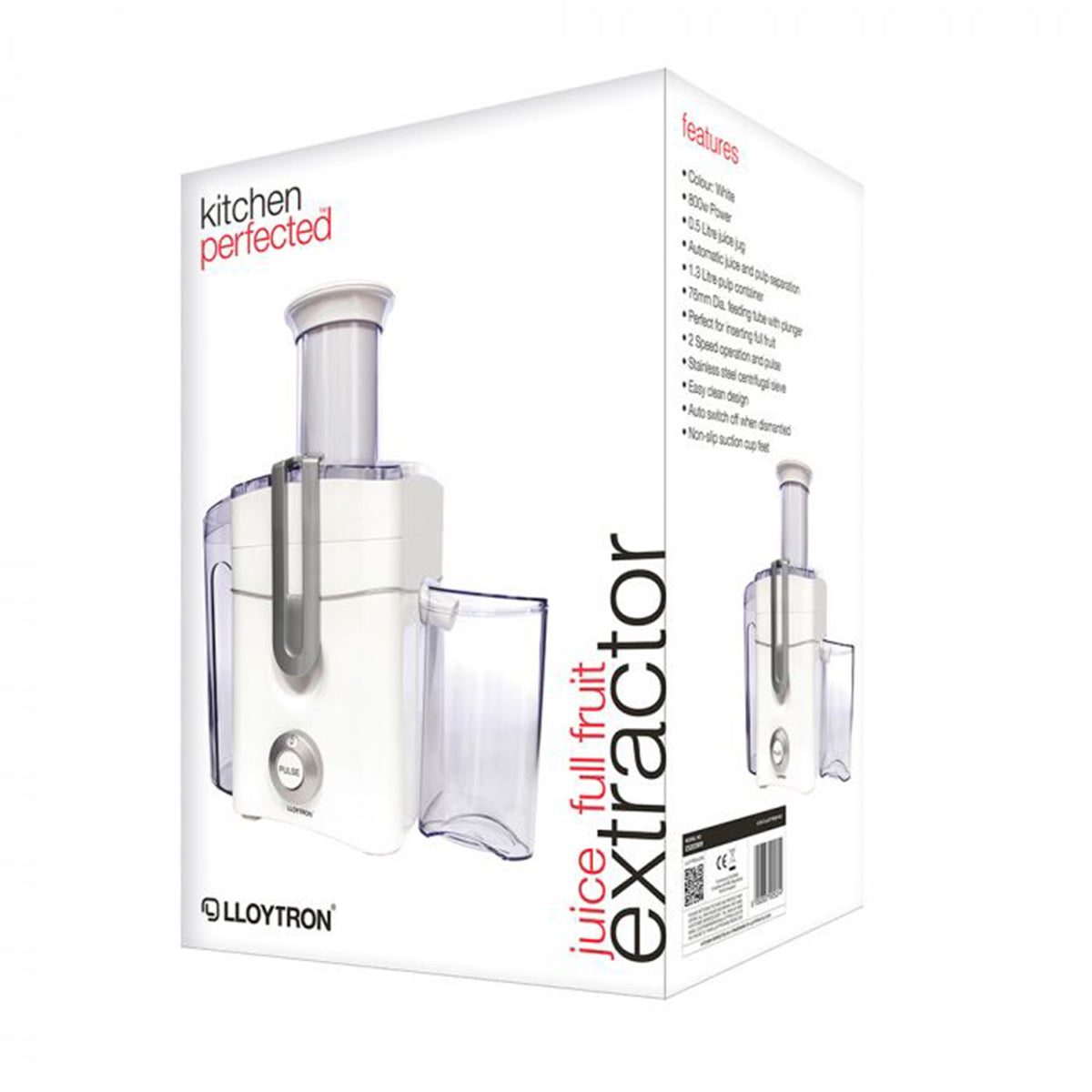 Lloytron Full Fruit Juice Extractor E5203WH