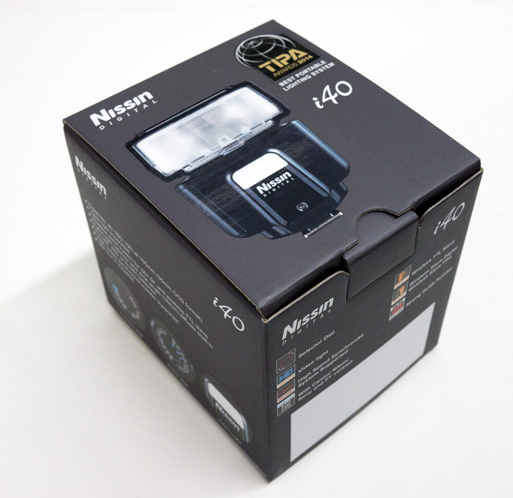 Nissin i40 Speedlite i 40 flash for Olympus Panasonic Micro Four Thirds M 3/4 40FT